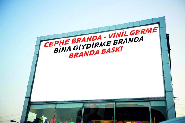 Branda vinil baskısı